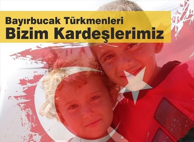 Çaykara´da Türkmenlere Yardım Kampanyası