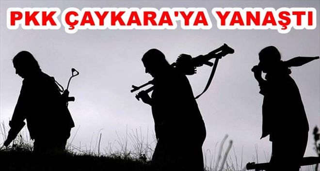 PKK Çaykara Yaylalarında görüldü
