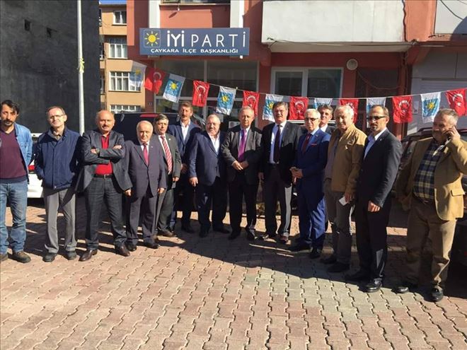 Çaykara İYİ Partide Mehmet Nuri Okur Dönemi