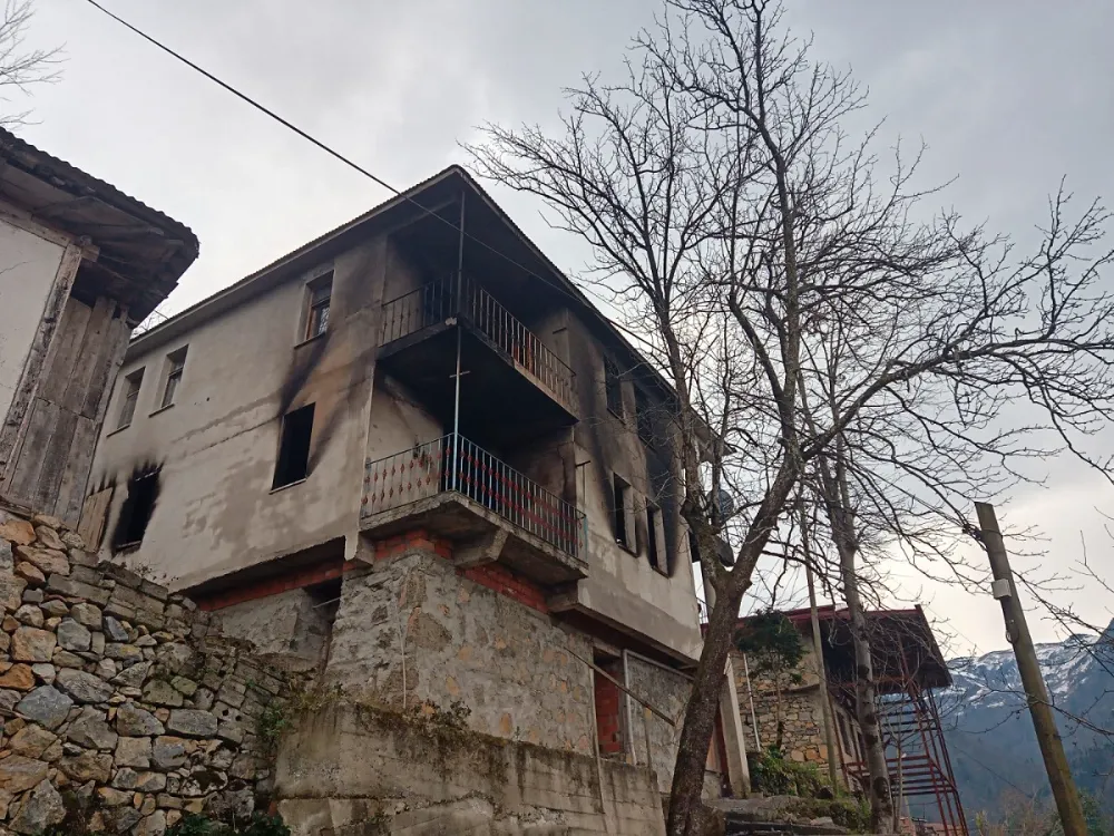 Taşören Mahallesinde Evi Yanan Vatandaş İçin Destek Kampanyası