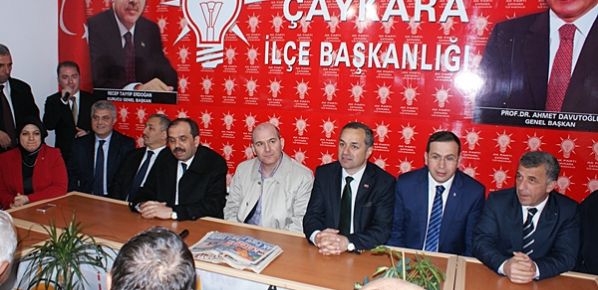  AK Parti Adayları Çaykara`da..